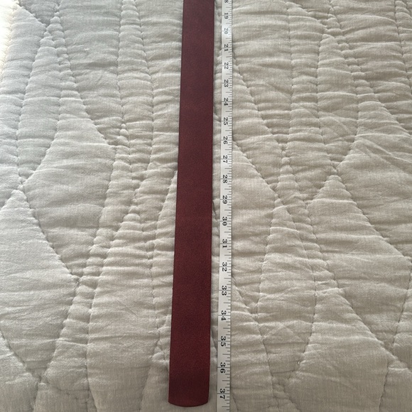 Suede Leather Waist Belt - Picture 6 of 7